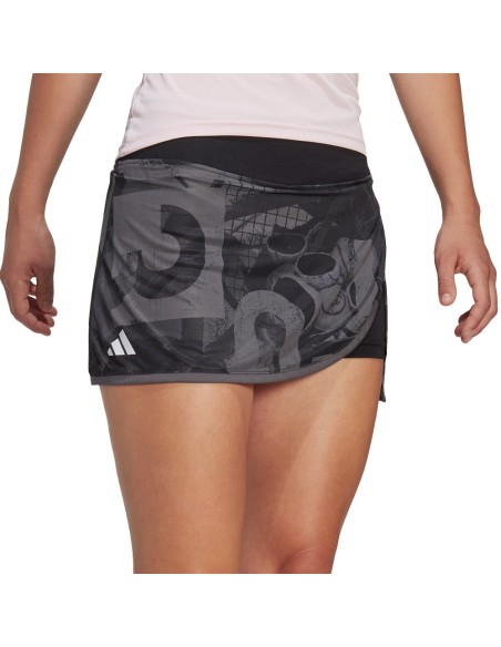 Falda Adidas Club Graph Hr6492 Mujer | Ofertas de pádel